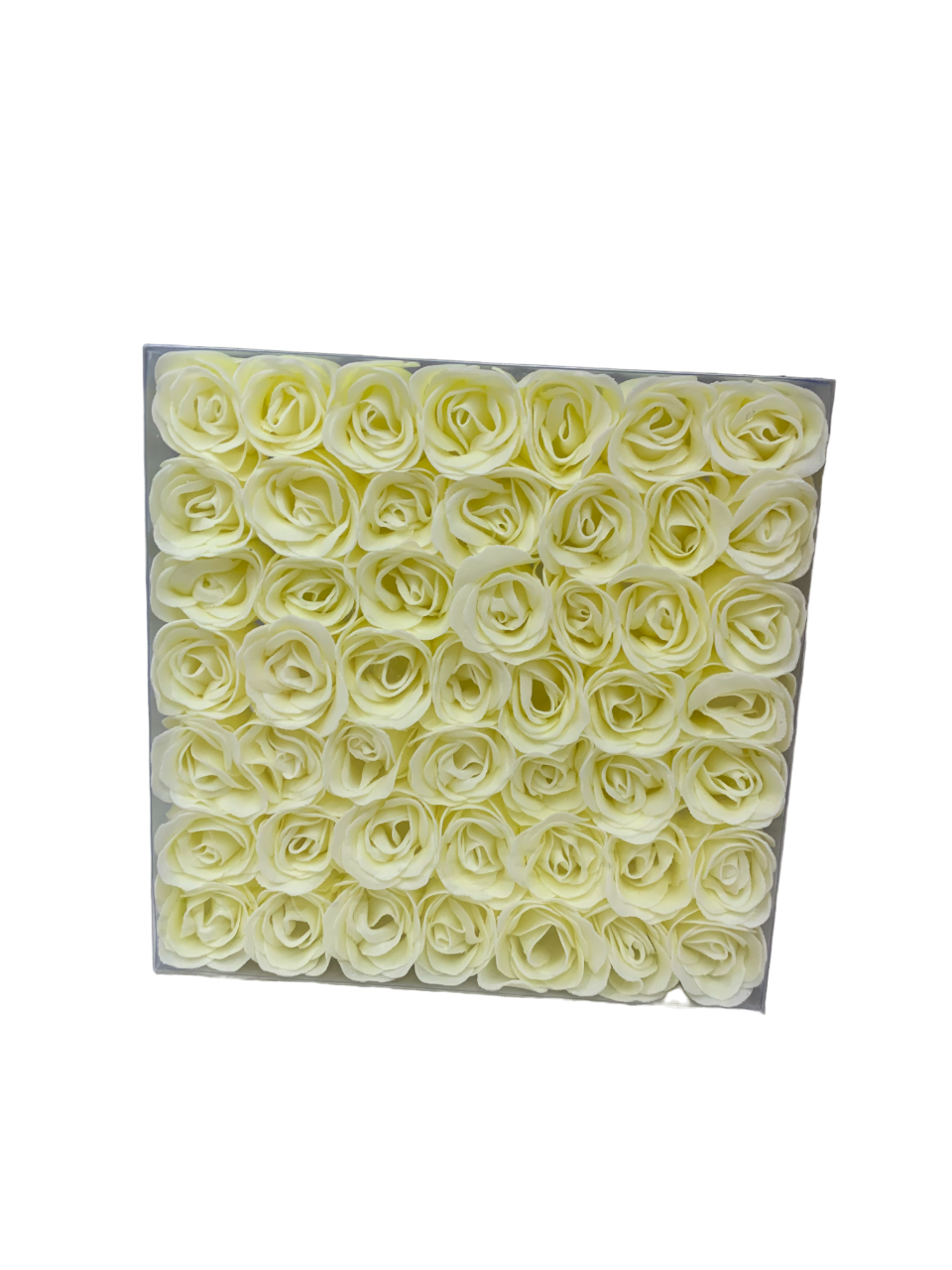 Dry Bath Soap White Rose Box